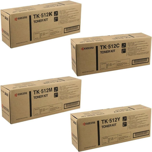 Kyocera Parte # Tk-512 C. Tk-512 K. Tk-512 M. Tk-512y Oem Ju