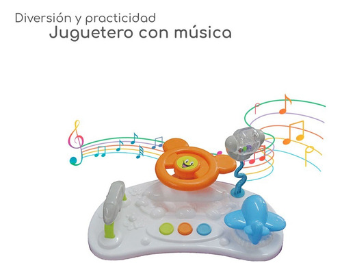 Andadera Caminadora D Bebe Upa Musical Llanta De Gel Lila Lila