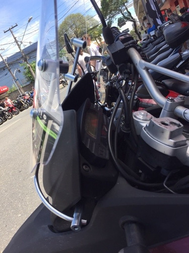 Para Brisa Moto Xre 300 Bolha Moto Honda Xre300 Cristal