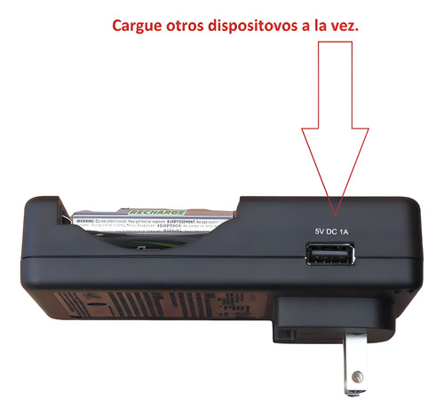 Pilas Recargables Aaa Y Aa Con Cargador Y Estuche