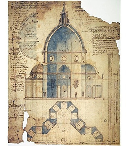 Florence Brunelleschi Ncross-section Of Filippo Brunelleschi