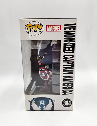 ### Funko Pop Marvel Venom Venomized Captain America 364 ###