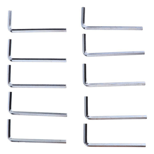 5 X 10 Piezas Allen Llave Hexagonal De
