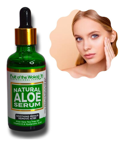 Serum Para Rostro Aloe Natural Reduce Aparición Arrugas 50ml Tipo de piel Todo tipo de piel