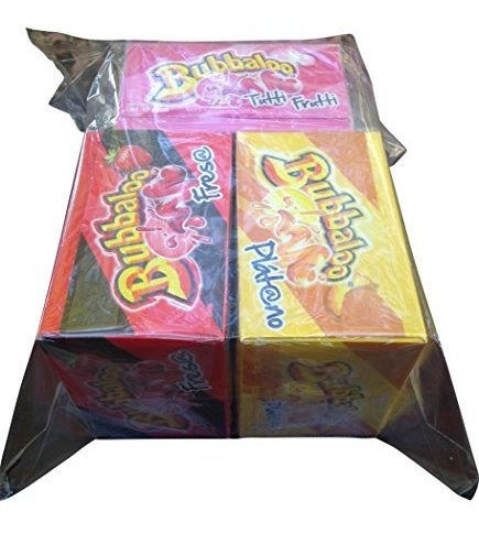 Chicle - Chicle - Bubbaloo Gum Multi Pack Of 3: Tuttti Fruit