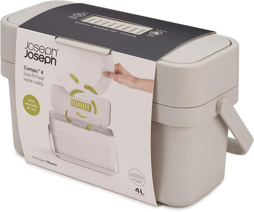 Joseph Joseph Compo 4 Cubos De Basura De Compostaje Fácil