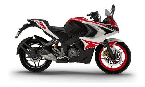 Bajaj Pulsar Rs200 - Inyeccion - Abs Rojo