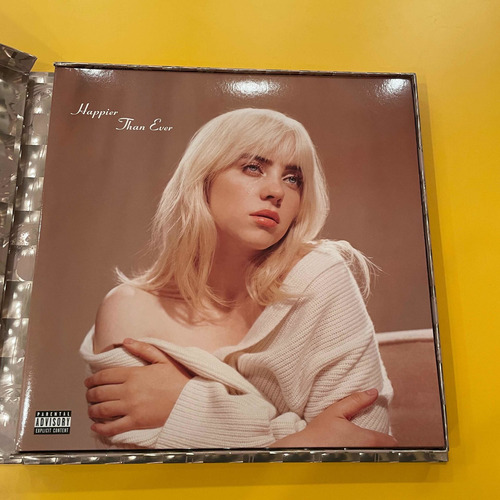 Box Billie Eilish Happier Than Ever Gucci Vinil Duplo
