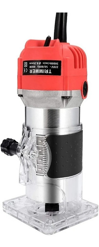Imagen 3 de 5 de Fresadora Tupi Rebajadora 6.35mm 550w 3000r/min