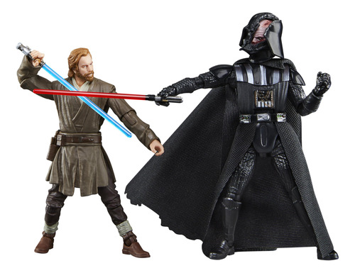 Figuras De Acción Star Wars Obi-wan Kenobi Y Darth Vader, Pa