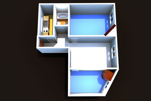 Imagen 20 de 21 de Departamento 3 Amb. Almagro Terraza Comun Parrilla