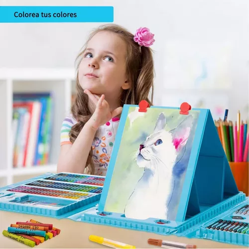 Estuche Colores,Niños Acuarela Lápiz Niños Dibujo Kit de Artista