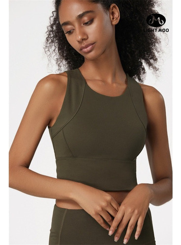 B Top Deportivo Brasier Sosten Ejercicio Transpirable Moda