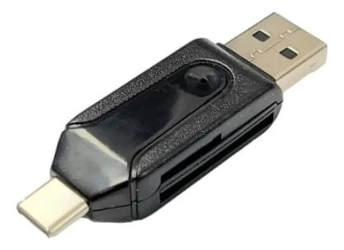 Lector Memoria Tarjeta Sd Y Micro Sd Otg Usb Tipo C / Usb