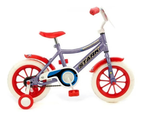 Bicicleta Niño Nena Rodado 12 Infantil Azul Rojo Nene Space