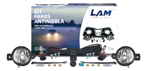 Kit De Faros Auxiliares Laguna Ii Grand Tour 02/07 Ambos