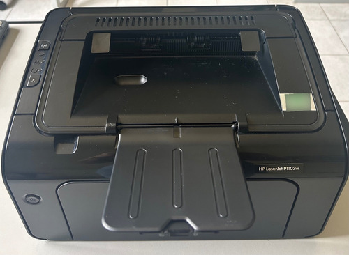 Impressora Hp Laserjet P1102w Mono 127v Com Wi-fi Preto (Usado)