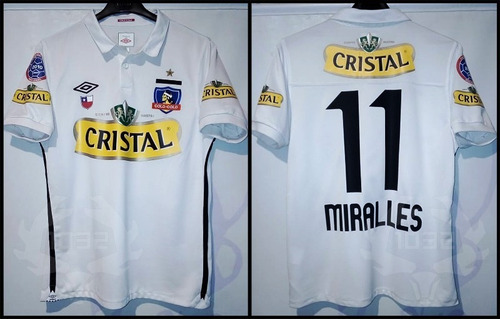 Camiseta Colo-colo 2010 Ezequiel Miralles (Usado)