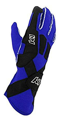 K1 Carrera Engranaje Guantes Pro-xs Sfi Automovilismo (azul,