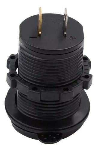Tomada Carregador Usb Veicular Carro 2 Saídas 1.0a E 2.1a Cor Azul