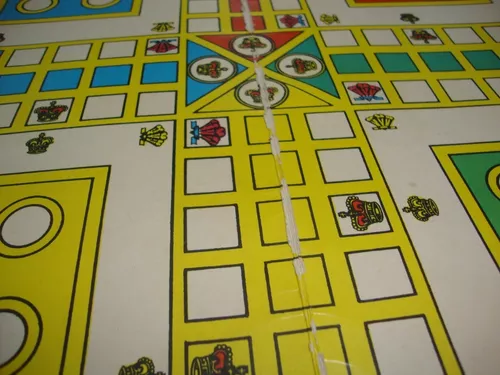 Antigo Jogo De Ludo Da Estrela Anos 60 Completo Tabuleiro