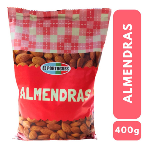 Almendras Peladas X 400g Calidad Premium - El Portugues