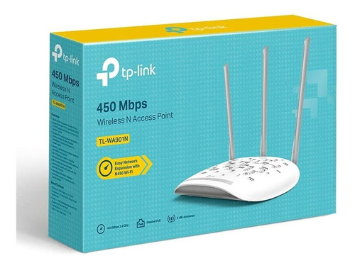Imagen 7 de 7 de Router Inalambrico Wifi Tp Link Wa901n Repetidor 450mbps Poe