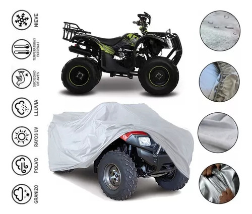 Cubre Impermeable Moto Para Italika Cuatrimoto Atv150