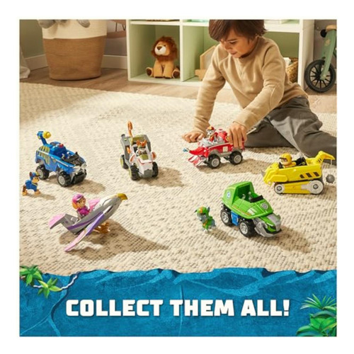 Paw Patrol Jungle Pups, Vehículo Temático De Marshall,
