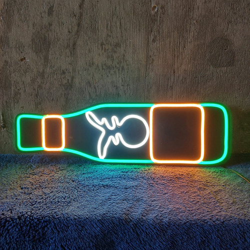 Cartel Luminoso Neón Led 12v Fernet - Melamina - Negocios
