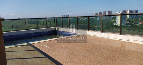 Imagem 13 de 30 de Cobertura 4 Suítes Com Piscina Privativa, 305,96 M², Varanda Gourmet, Deck E Terraço Gourmet. - Ap00076 - 69997653