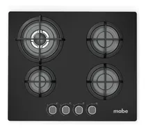 Comprar Encimera A Gas 60cm Vidrio Negro Mabe Pm6045gv0