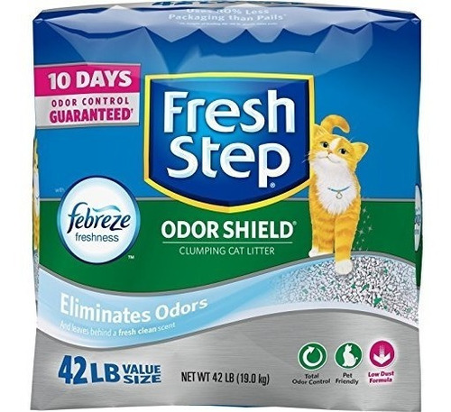 Imagen 2 de 2 de Arena Fresh Step Gatos Aglomerante 42lb Pricesmart Perfume