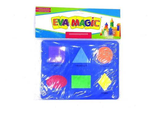 Goma Eva Magic Figuras Geométricas X 6