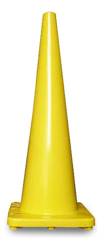 Cono De Tránsito Amarillo Sin Cinta - 70 Cm.