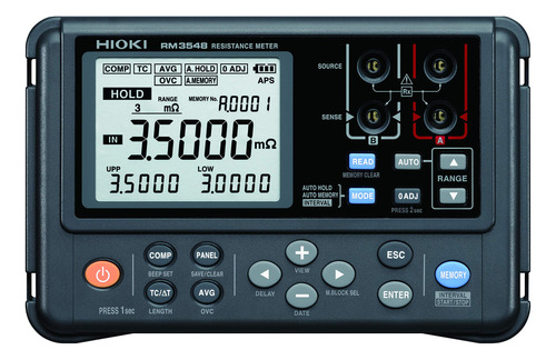 Hioki Multimetro Rm3548, Milli-ohmmeter De Resistencia Porta