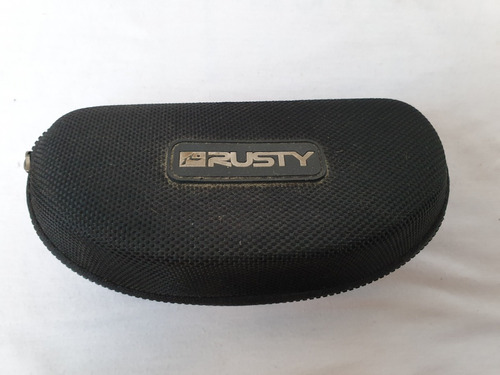 Estuche Lentes Rigido Negro Rusty.