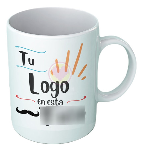 12 Tazas De Calidad Para Tu  Empresa  Con Tu Slogan O Frase