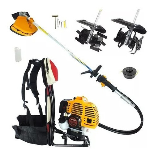 Roçadeira Costal Multifuncional 43cc Vrc430 Vulcan 1,7 Hp