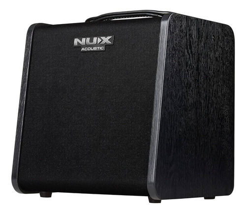 Nux Ac60 Stageman Ii Amplificador Guitarra Acustica 60 Watts Color Negro