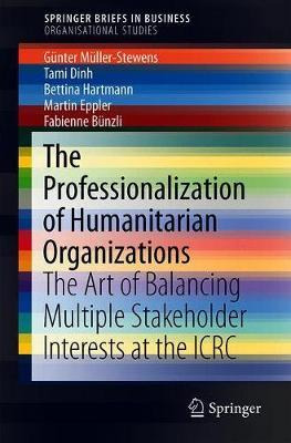 Libro The Professionalization Of Humanitarian Organizatio...