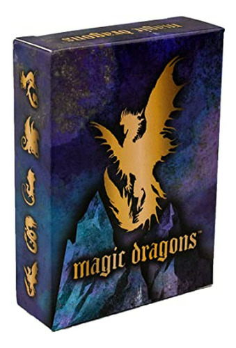 Juego De Cartas Magic Dragons - Nuevo! - Juego Familiar De D