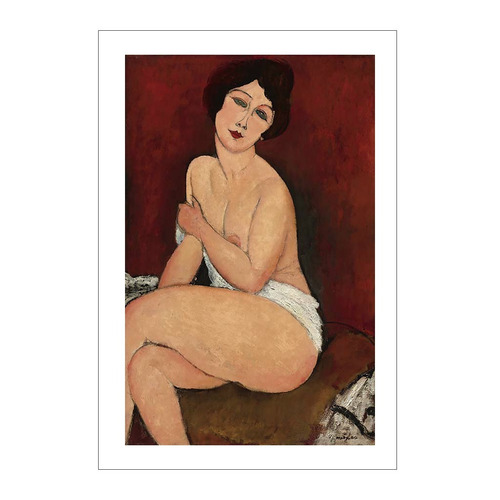 Lamina Fine Art La Belle Romaine Modigliani 40x50 Cm Myc 
