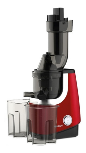 Juguera Eléctrica Peabody Pe-sj45 Slow Juicer Roja 220v Con 