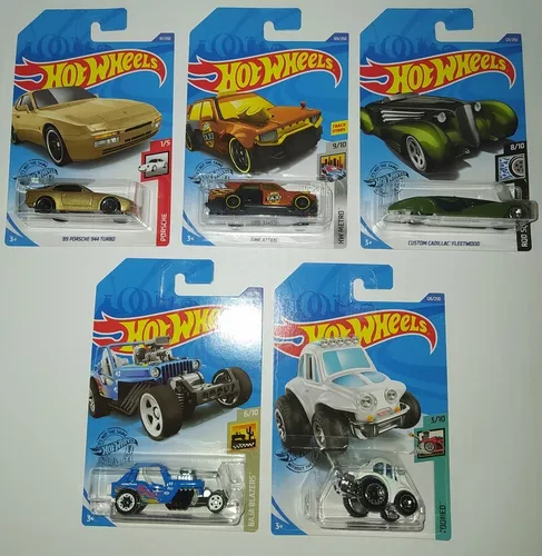 10 Carrinhos Hot Wheels Sortidos - Originais Sem Duplicidade