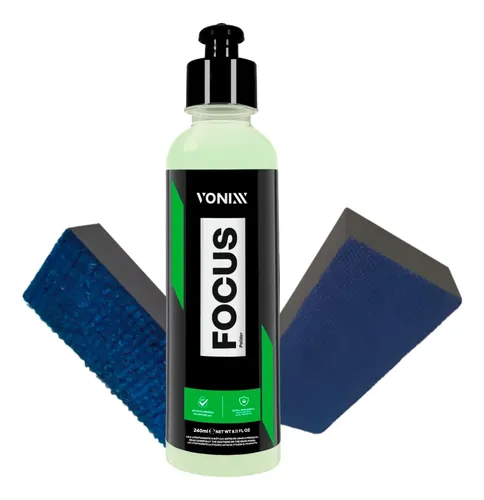 Focus Removedor De Chuva Acida Vonixx 240ml Com Aplicadores