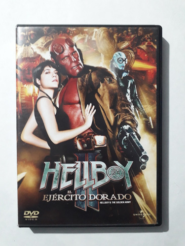 Película Hellboy 2 El Ejército Dorado Dvd