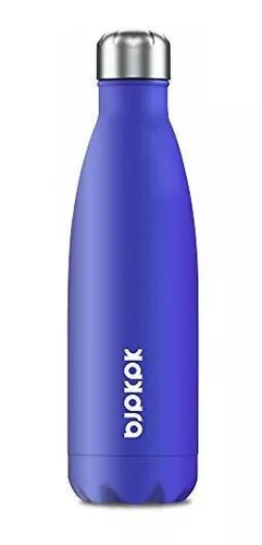 BJPKPK - Botellas de agua de acero inoxidable, 17 onzas, con aislamiento de  metal, botella de agua t…Ver más BJPKPK - Botellas de agua de acero