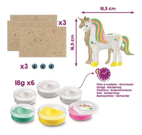 Imagen 3 de 8 de Construye Y Moldea Tu Unicornio Magico Maped Fabulous Factor