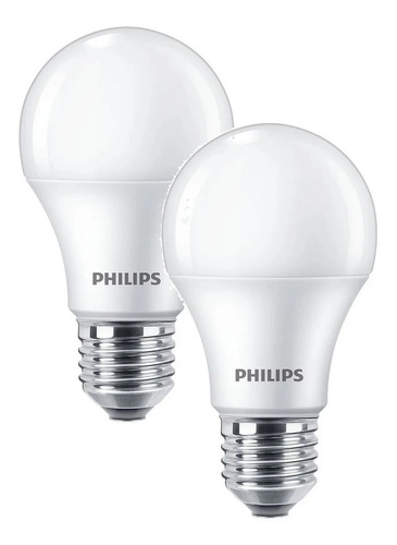 Pack 2 Lamparas Led 12 W E27 Ecohome Phillips LG